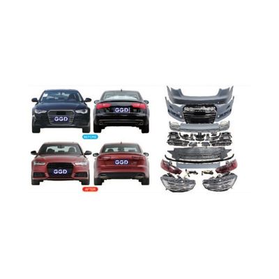 Old Modified New Body Kit Suitable for A6 Modified Bumper Surrounded C7 Old Modified 12-15 Modified 16-18