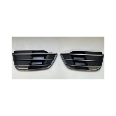 Car Front Fog Light Fog Lamp Grille Grill Cover for Audi Q5 Sports Type  2018 2019 2020 80D807679J 80D807680J(RU6)
