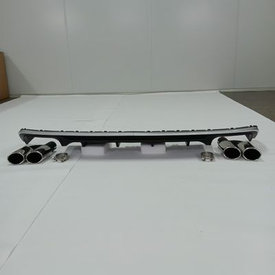 Rear Bumper Lip for Audi A4 Nonsline Facelift S4 Style Rear Diffuser and Tailpipes 2016-2019 Delivery within 7 days